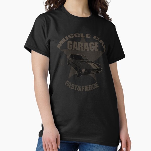 Grunge Muscle Car Classic T-Shirt