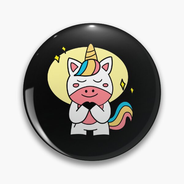Item preview, Happy Unicorn is smiling with aura and sparkling: Thank you Unicorn designed and sold by 7Sip2.