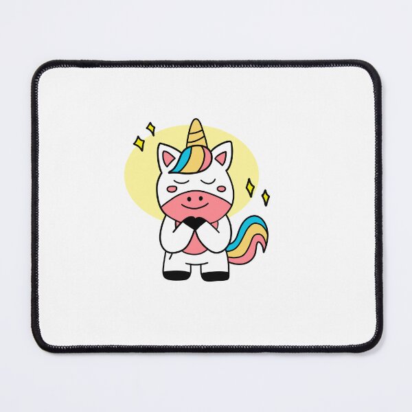 Item preview, Happy Unicorn is smiling with aura and sparkling: Thank you Unicorn designed and sold by 7Sip2.