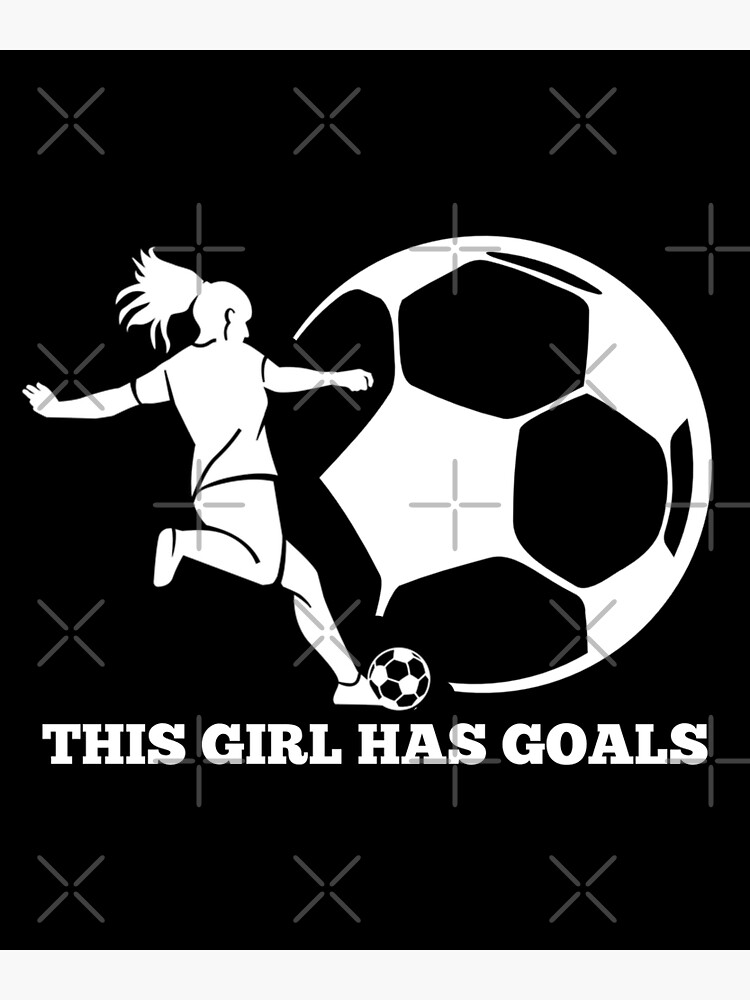 Teen Girls Art, Girls Motivational Art, Soccer Room Decor, Soccer Girl Wall  Art, Girls Wall Art, Girls Bedroom, Sports Art, Set of 4 Prints 