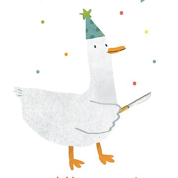 Artwork thumbnail, Birthday Duck by chillaxcats