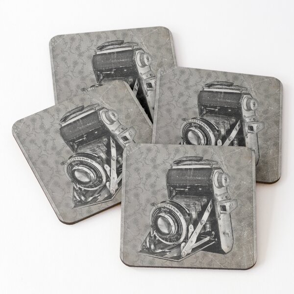 Item preview, Antique Welta Camera - Vintage Black and White designed and sold by Retro Art Factory.