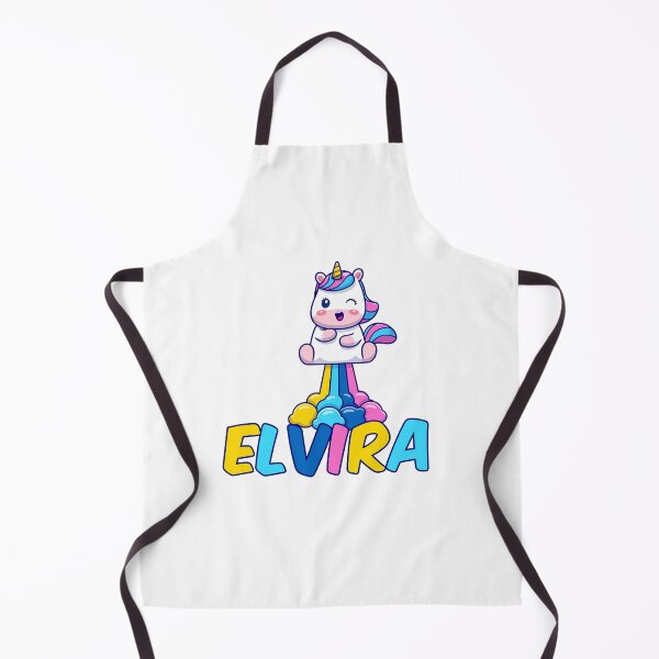 Item preview, Unicorn Poop Rainbow - Elvira Name Label designed and sold by NafilNafiz.