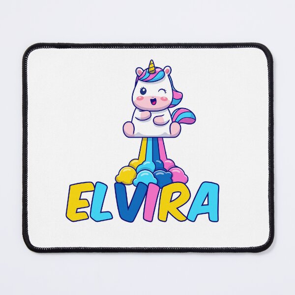 Item preview, Unicorn Poop Rainbow - Elvira Name Label designed and sold by NafilNafiz.