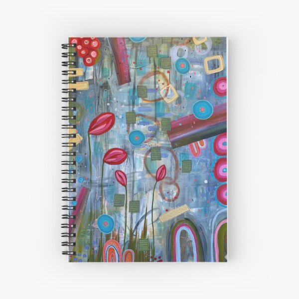 April Garden 23 Spiral Notebook