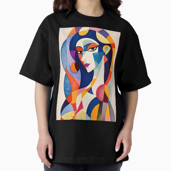 Item preview, Beautiful woman 1 - Cubism style designed and sold by ThousandsShades.