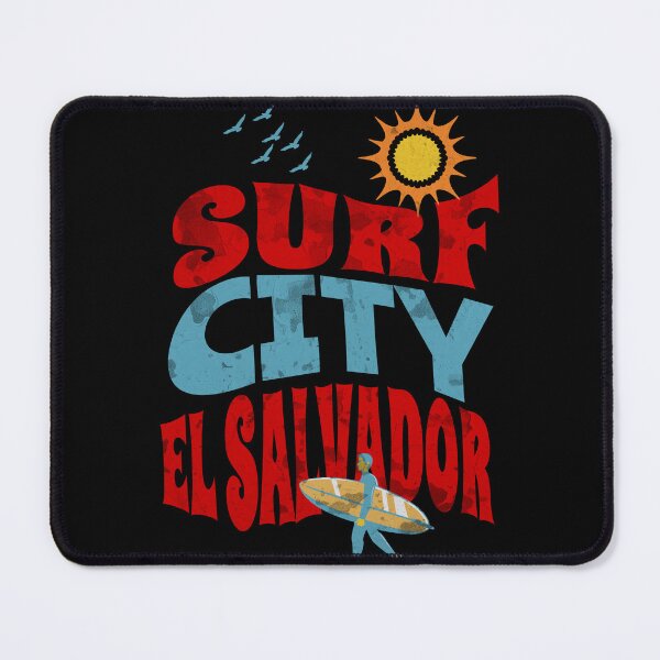 Item preview, Surf City, El Salvador C.A.- Surfer Walking with Surfboard  designed and sold by PatriciaReyes.