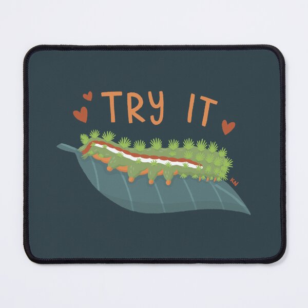 Item preview, Io moth caterpillar: Try it designed and sold by katienielandart.