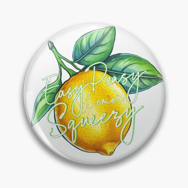 Aperçu de l'œuvre Easy Peasy Lemon Squeezy créée et vendue par SCilliDesigns.