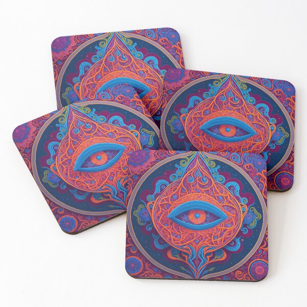 Item preview, all seeing eye artwork designed and sold by ZenStickConcept.