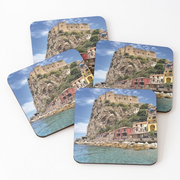 Item preview, Seaside Vista: Castle Ruffo View from the Beach designed and sold by EpicVistas.