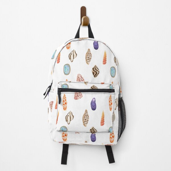 Item preview, Textured, patterned seashell pattern, white designed and sold by Naty Design Prague.