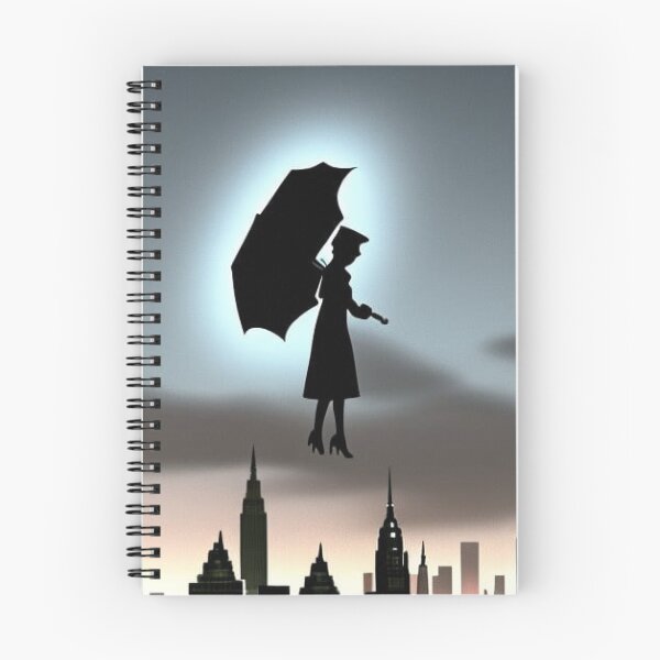 Item preview, Mary Poppins In New York City designed and sold by RoyallyColorful.