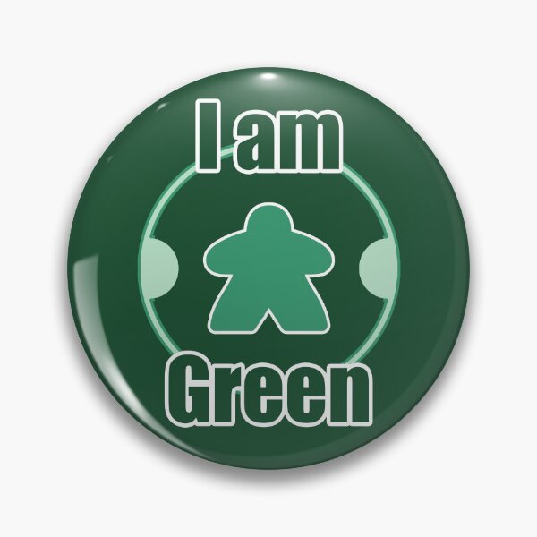 Item preview, I AM GREEN MEEPLE designed and sold by csalvati77.