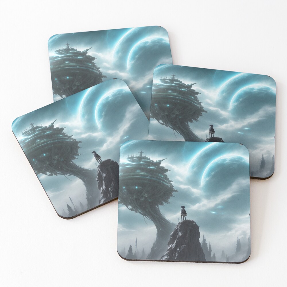 Item preview, Coasters (Set of 4) designed and sold by RUKKAI.