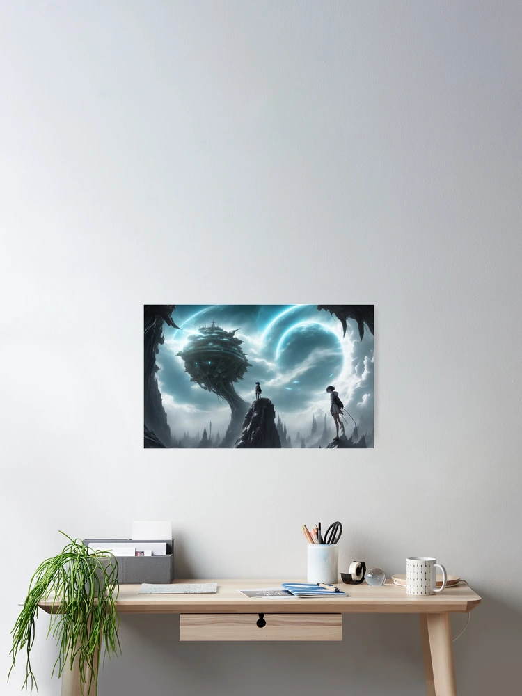 Thumbnail 2 of 3, Poster, fantasy world designed and sold by RUKKAI.