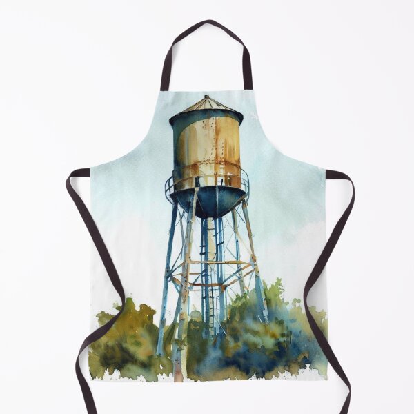 Item preview, Water tower designed and sold by Donkey's Salad.