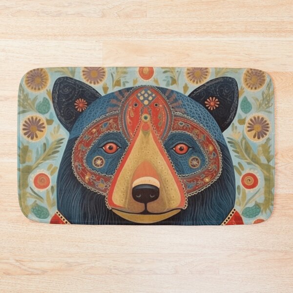 Item preview, daddy bear, folk art style designed and sold by SBD-Shop.