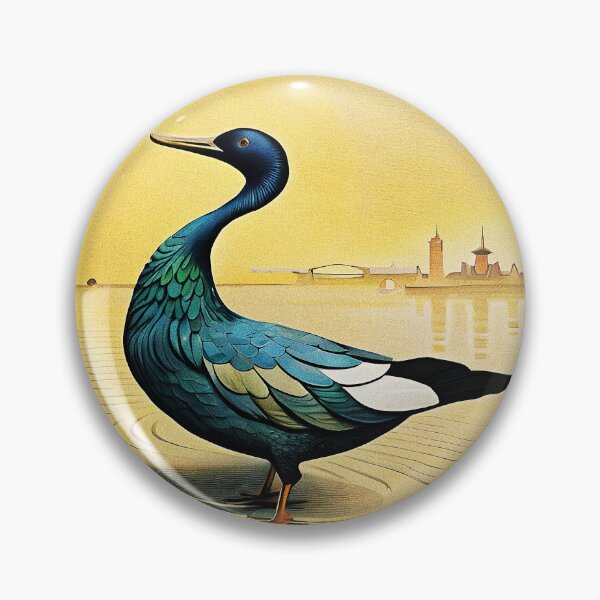 Item preview, Feathers of Beauty: Captivating Beijing Duck Illustration designed and sold by Neo-Figur3.