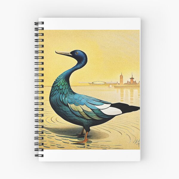 Item preview, Feathers of Beauty: Captivating Beijing Duck Illustration designed and sold by Neo-Figur3.