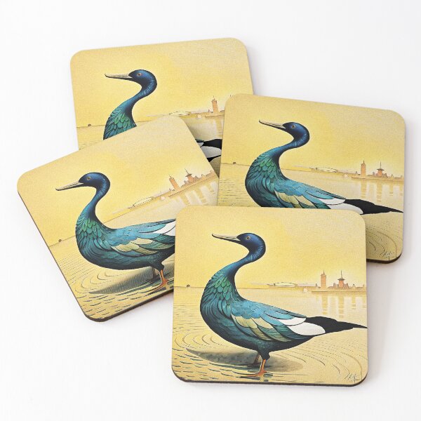 Item preview, Feathers of Beauty: Captivating Beijing Duck Illustration designed and sold by Neo-Figur3.