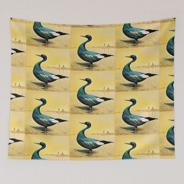 Item preview, Feathers of Beauty: Captivating Beijing Duck Illustration designed and sold by Neo-Figur3.