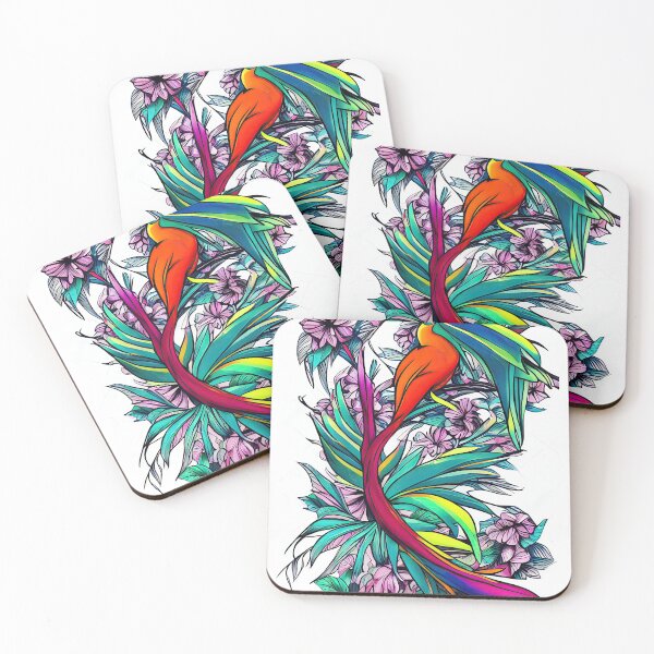 Item preview, Bird of Paradise, AI Art, Boho Botanical Art designed and sold by casaai.