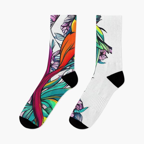 Item preview, Bird of Paradise, AI Art, Boho Botanical Art designed and sold by casaai.