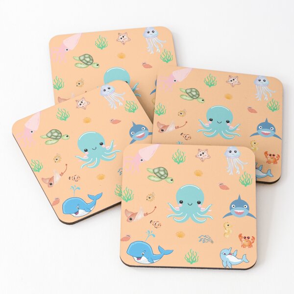 Item preview, Cute Marine Life | Love Animals designed and sold by LynZorArts.