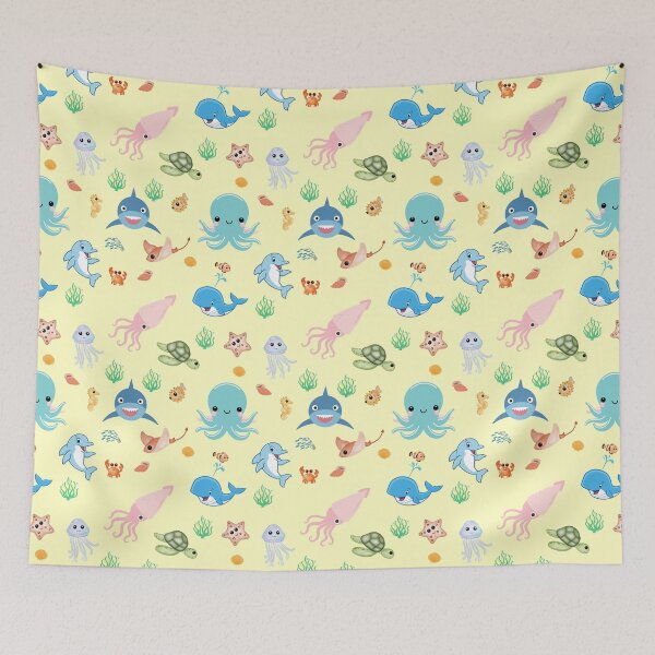 Item preview, Cute Marine Life | Love Animals designed and sold by LynZorArts.