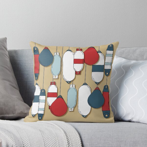 Item preview, Nautical Fishing Boat Buoys designed and sold by HotHibiscus.