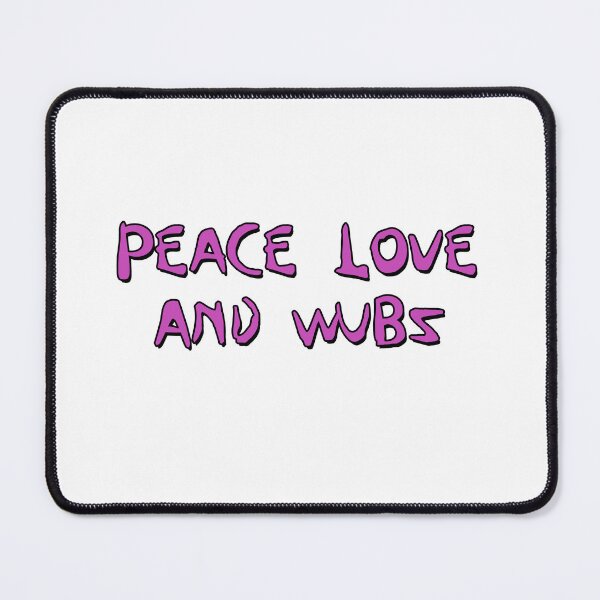 Item preview, peace love and wubz designed and sold by Charislit.