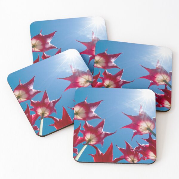 Item preview, Red tulips on a sunny day designed and sold by sabanuluca.