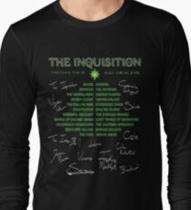 Inquisition Concert Tour Long Sleeve T-Shirt
