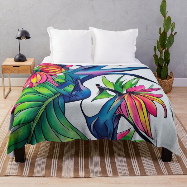 Item preview, Bird of Paradise, AI Art, Boho Botanical Art designed and sold by casaai.