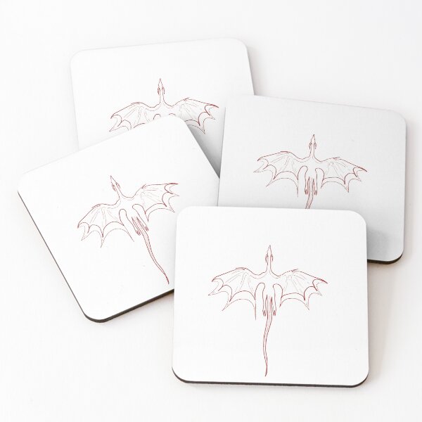 Item preview, Minimalist dragon drawing designed and sold by mochiirum.