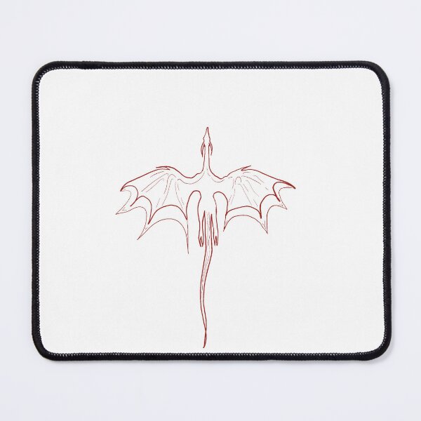 Item preview, Minimalist dragon drawing designed and sold by mochiirum.
