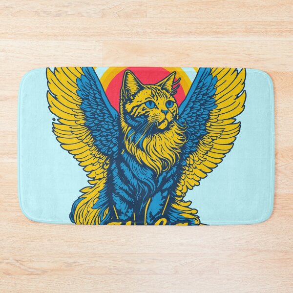 Item preview, Cat Angel with Wings designed and sold by Yuzik.