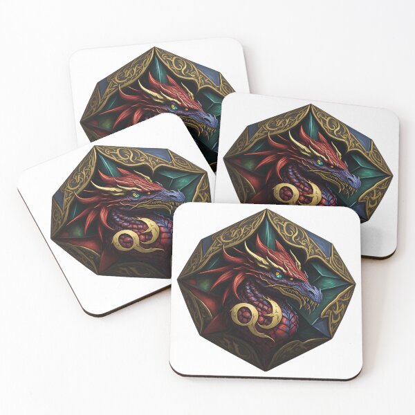 Item preview, Dnd dice emblem #28 designed and sold by PrintDesignFlow.