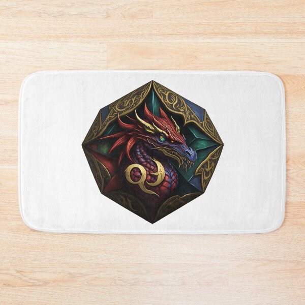 Item preview, Dnd dice emblem #28 designed and sold by PrintDesignFlow.