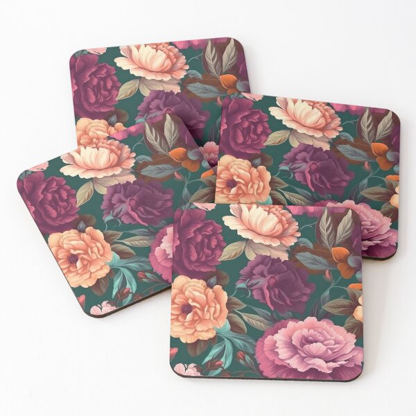 Item preview, Floral pattern designed and sold by ColourfulAnni.