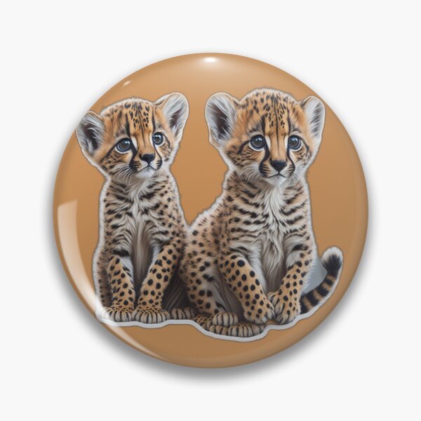 Item preview, A Pair of Baby Cheetahs designed and sold by SavvySinatra.