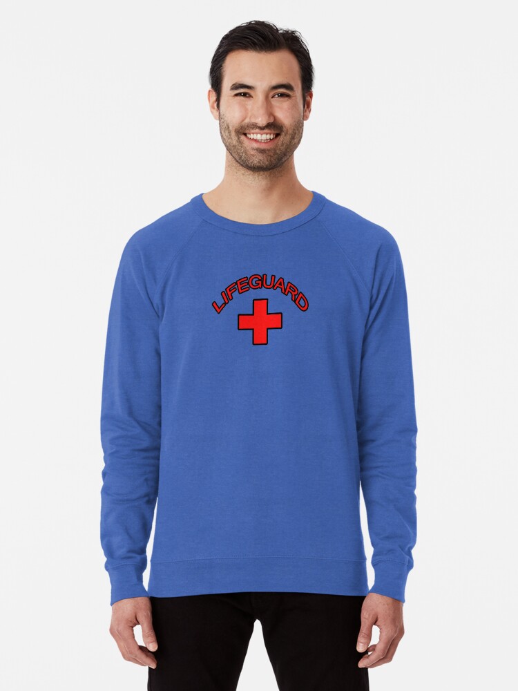 sudadera lifeguard roja