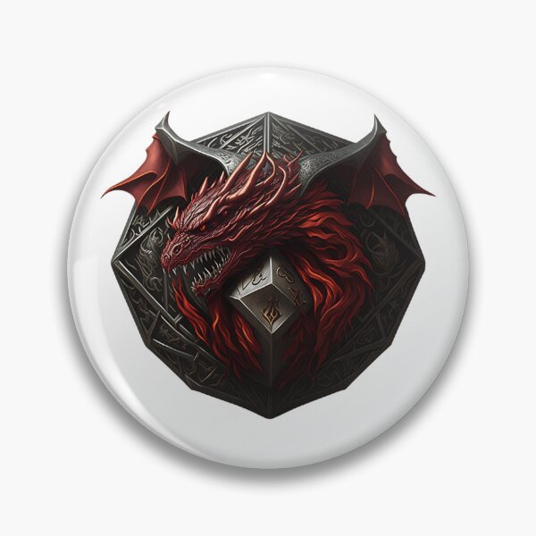 Item preview, Dnd dice emblem #29 designed and sold by PrintDesignFlow.