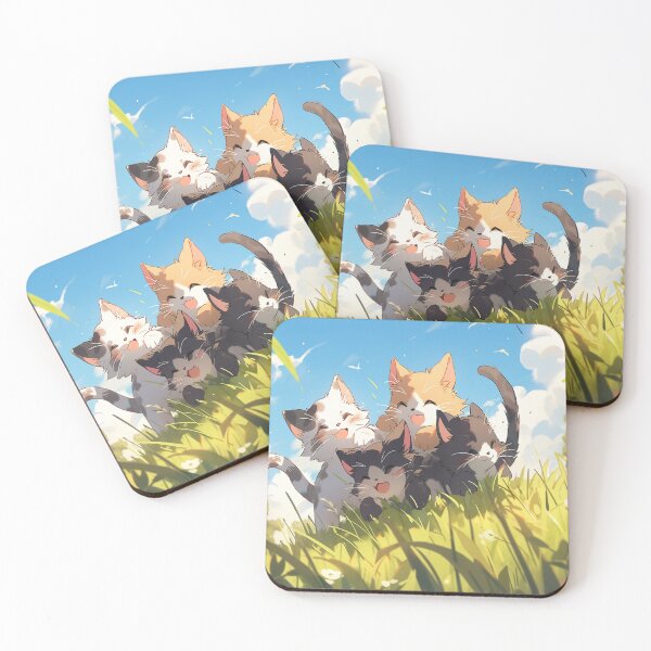Item preview, Playful Cartoon Cats designed and sold by Serena789.