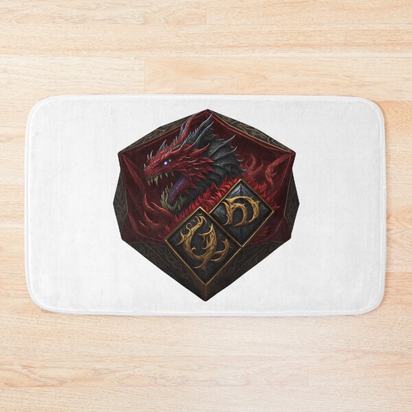 Item preview, Dnd dice emblem #30 designed and sold by PrintDesignFlow.