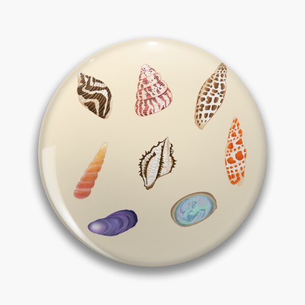 Item preview, Textured, patterned seashell pattern, white sand designed and sold by Naty Design Prague.