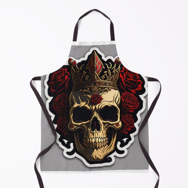 Item preview, Skulls and roses - love and death - sticker art designed and sold by ROBIN MACGREGOR.