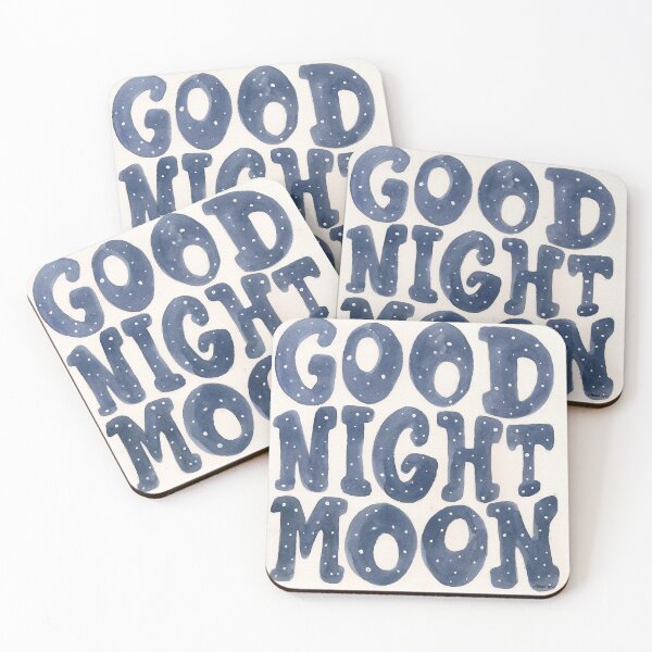 Item preview, Good Night Moon Handlettering Art designed and sold by molly mattin.