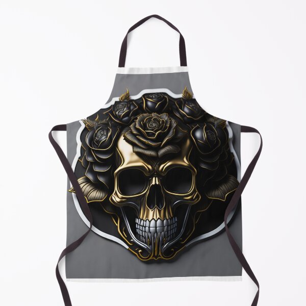 Item preview, Skulls and roses - love and death - sticker art designed and sold by ROBIN MACGREGOR.